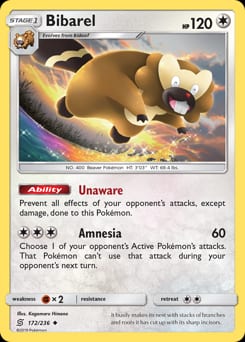 Unified Minds Bibarel #172 card