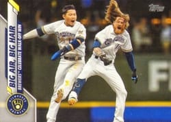 2020 Topps Base Set Big Air, Big Hair #72 card