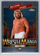 2026 Topps Chrome WWE WrestleMania Recall Big John Studd #WMR-7 card