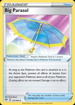 2020 Darkness Ablaze Big Parasol #157 card