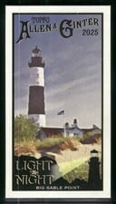 2025 Topps Allen & Ginter Light The Night (Minis) Big Sable Point #LTN-7 card