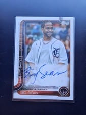 2025 Topps Update First Pitch Autographs Big Sean #FPA-BIGS card