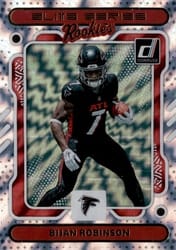 2023 Donruss Elite Series Rookies Bijan Robinson #4 card