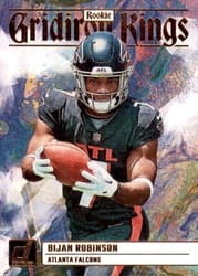2023 Donruss Rookie Gridiron Kings Bijan Robinson #RGK-4 card