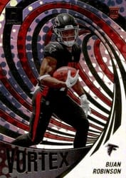 2023 Donruss Vortex Bijan Robinson #VOR-21 card
