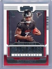 2023 Panini Contenders Draft Class Bijan Robinson Blue #2 card