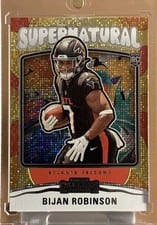 2023 Panini Contenders Supernatural Bijan Robinson #2 card