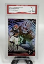 2023 Panini Illusions Bijan Robinson #6 card