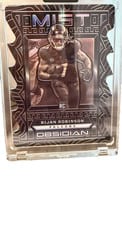 2023 Panini Obsidian Mist Bijan Robinson #2 card