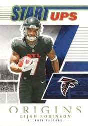 2023 Panini Origins Start-Ups Bijan Robinson #3 card