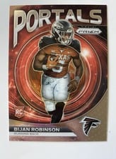 2023 Panini Prizm Portals Bijan Robinson #PO-8 card