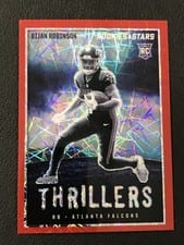 2023 Panini Rookies & Stars Thrillers Bijan Robinson #TH-2 card