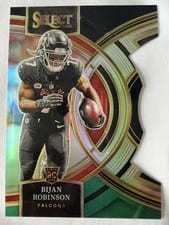 2023 Panini Select Bijan Robinson #180 card