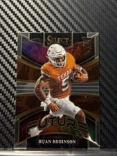 2023 Panini Select Draft Picks Future Bijan Robinson #FUT-8 card
