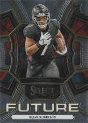 2023 Panini Select Select Future Bijan Robinson #3 card