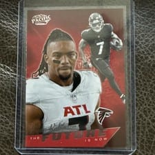 2024 Panini Encore Pacific The Future is Now Bijan Robinson #4 card