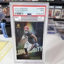 2024 Panini Luminance Luminosity Bijan Robinson #LUM-BRN card