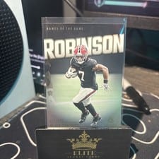 2024 Panini Luminance Names of the Game Bijan Robinson #NG-BRN card