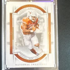 2024 Panini National Treasures Collegiate Base Set Bijan Robinson #26 card