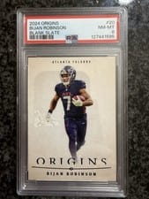 2024 Panini Origins Blank Slate Bijan Robinson #20 card