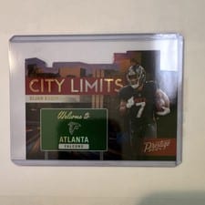 2024 Panini Prestige City Limits Bijan Robinson #9 card