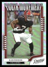 2024 Panini Prestige Youth Movement Bijan Robinson #YM-BRN card