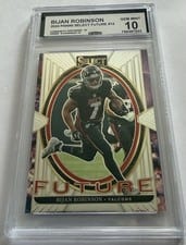 2024 Panini Select Select Future Bijan Robinson #12 card