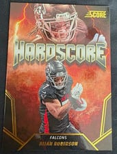 2024 Score Hardscore Bijan Robinson #HS-BRN card
