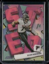 2024 Score Step Ahead Bijan Robinson #SA-BRN card