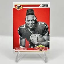 2024 Score The Franchise Bijan Robinson #2 card