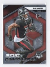 2025 Panini Mosaic Epic Performers Bijan Robinson Mosaic #8 card