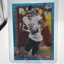 2025 Topps Chrome Bijan Robinson #16 card