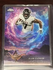 2025 Topps Chrome Game Genies Bijan Robinson #GG-18 card