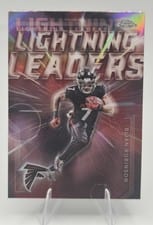 2025 Topps Chrome Lightning Leaders Bijan Robinson #LL-6 card