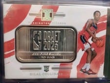 2023-24 Panini Impeccable Silver Draft Logo Bilal Coulibaly #4