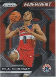 2023-24 Panini Prizm Emergent Bilal Coulibaly #4 card