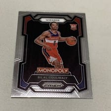 2023-24 Panini Prizm Monopoly Base Set Bilal Coulibaly #90 card