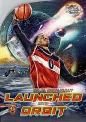 2023-24 Topps Chrome Cosmic Launched Into Orbit Bilal Coulibaly #LIO-7 card