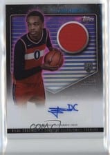2023-24 Topps Midnight Rookie Jersey Autographs Bilal Coulibaly #RJA-BC card