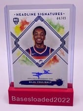 2023-24 Topps Motif Headline Signatures Bilal Coulibaly #HS-BC card