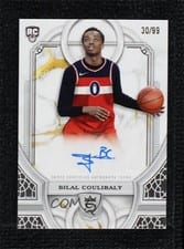 2023-24 Topps Royalty Rookie Autographs Bilal Coulibaly #RA-BC card