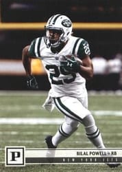 2018 Panini Base Set Bilal Powell #220 card