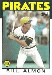 1986 Topps Base Set Bill Almon #48 card