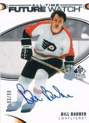 2020-21 SP Signature Edition Legends Base Set Bill Barber #414 card