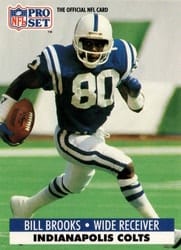 1991 Pro Set Base Set Bill Brooks #174 card