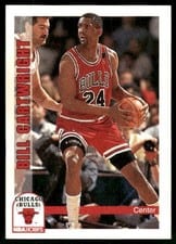 1992-93 Hoops Base Set Bill Cartwright #28 card