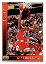 1993-94 Upper Deck Base Set Bill Cartwright #155 card