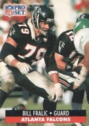 1991 Pro Set Base Set Bill Fralic #93 card