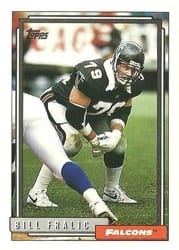 1992 Topps Base Set Bill Fralic #195 card