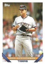 1993 Topps Base Set Bill Gullickson #325 card
